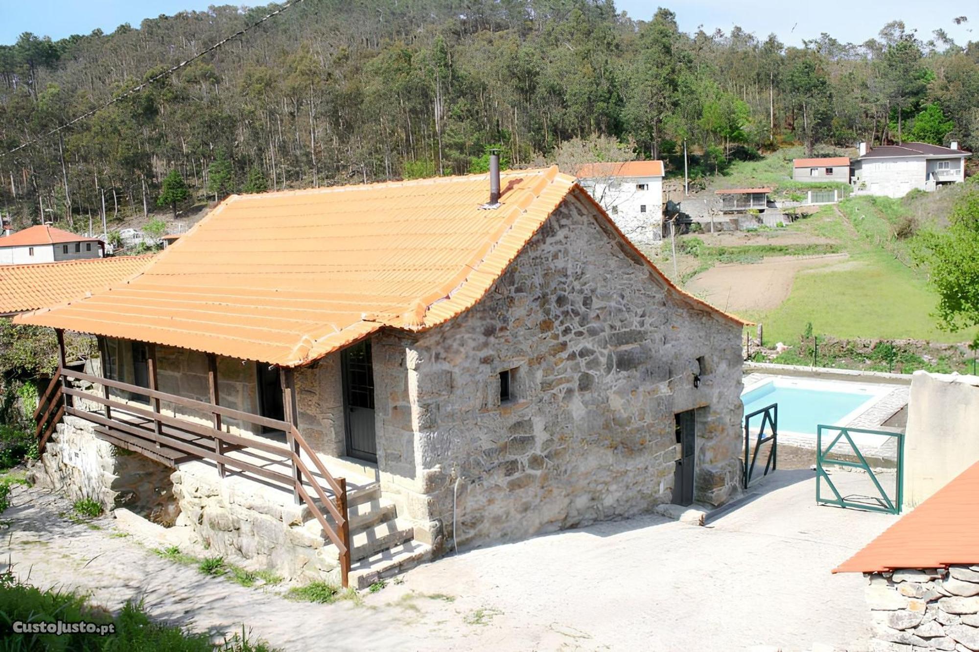 Welcoming House With Mountain View In Agueda Shared Pool Villa Urgueira  Bagian luar foto